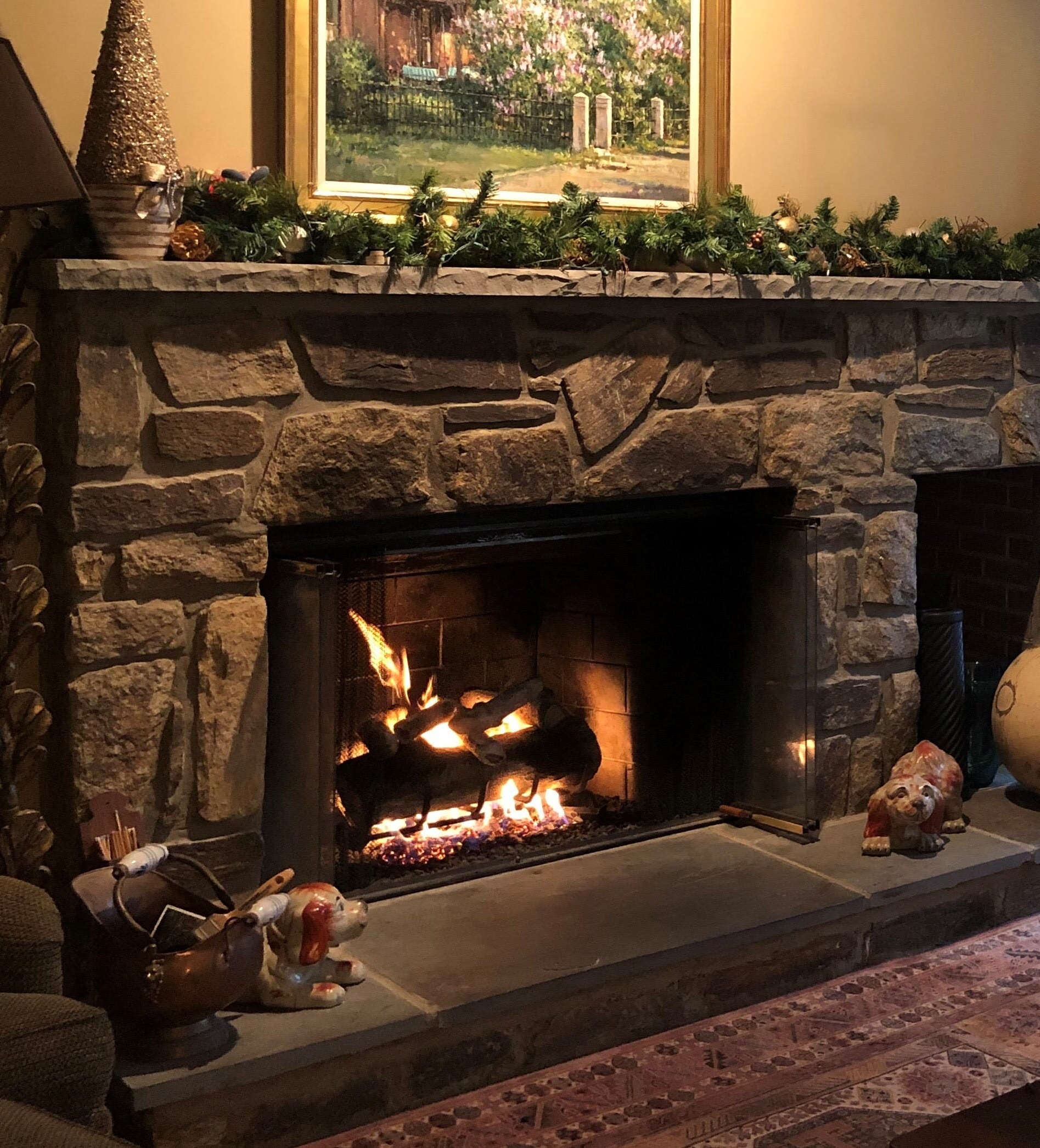 fireplace installed in Potomac, MD