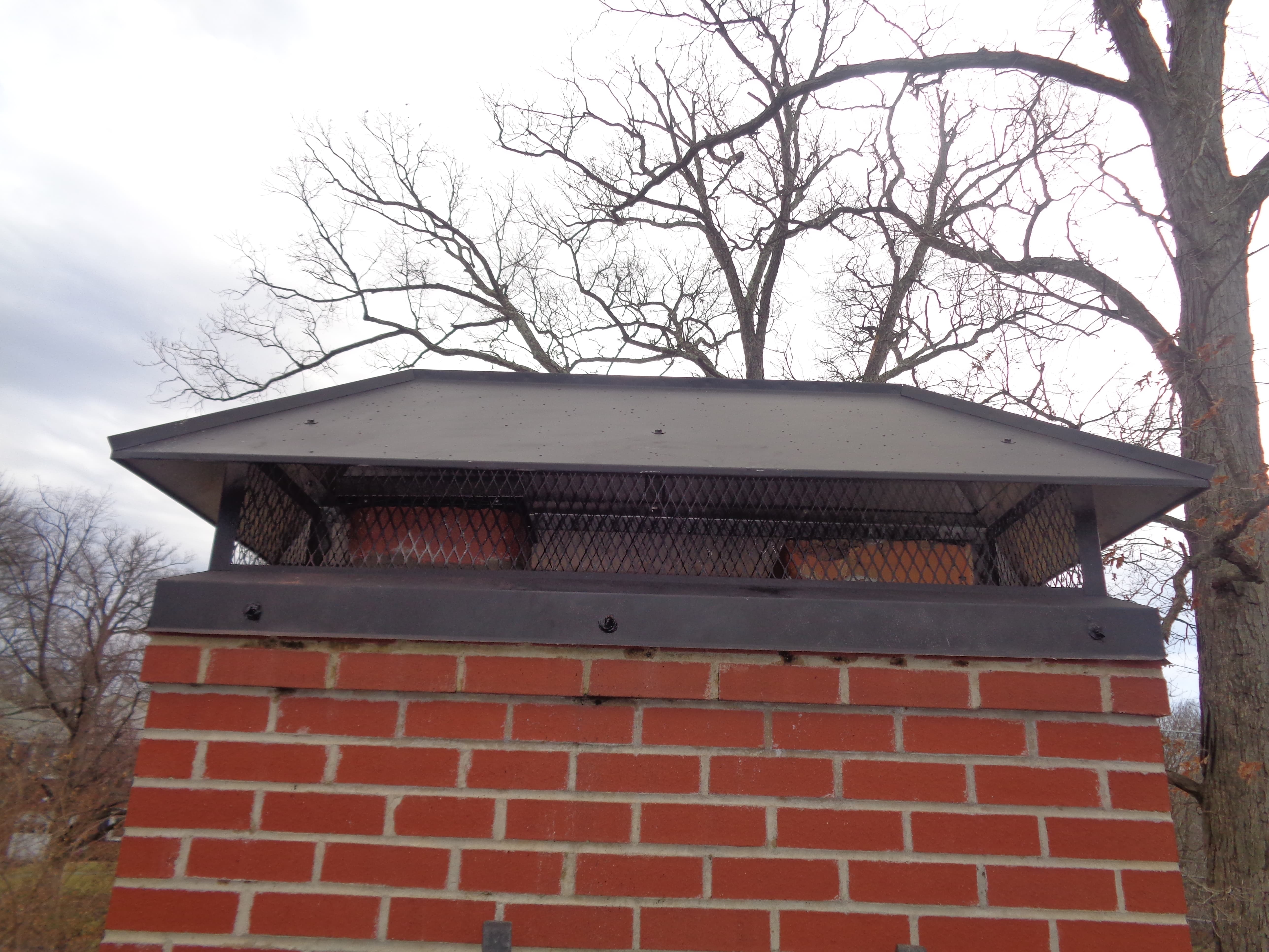 repaired chimney in Silver Spring MD