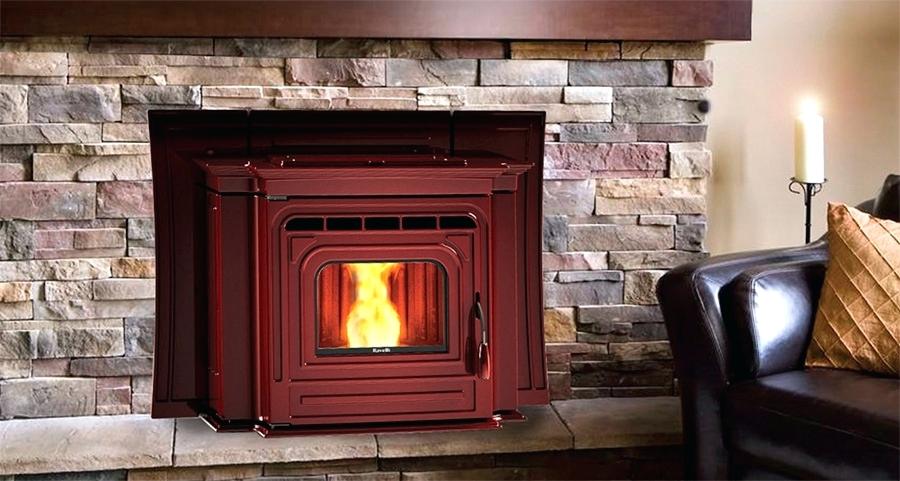 installed pellet stove insert in Fairfax VA