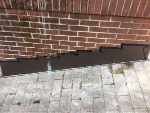 leaking chimney flashing